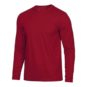 <b>Plain</b> Blank Design Full Sleeve T Shirt for Men Wholesale Men's Clothes High Quality Round Neck Long Sleeve T-shirt And Size - Product Image 4