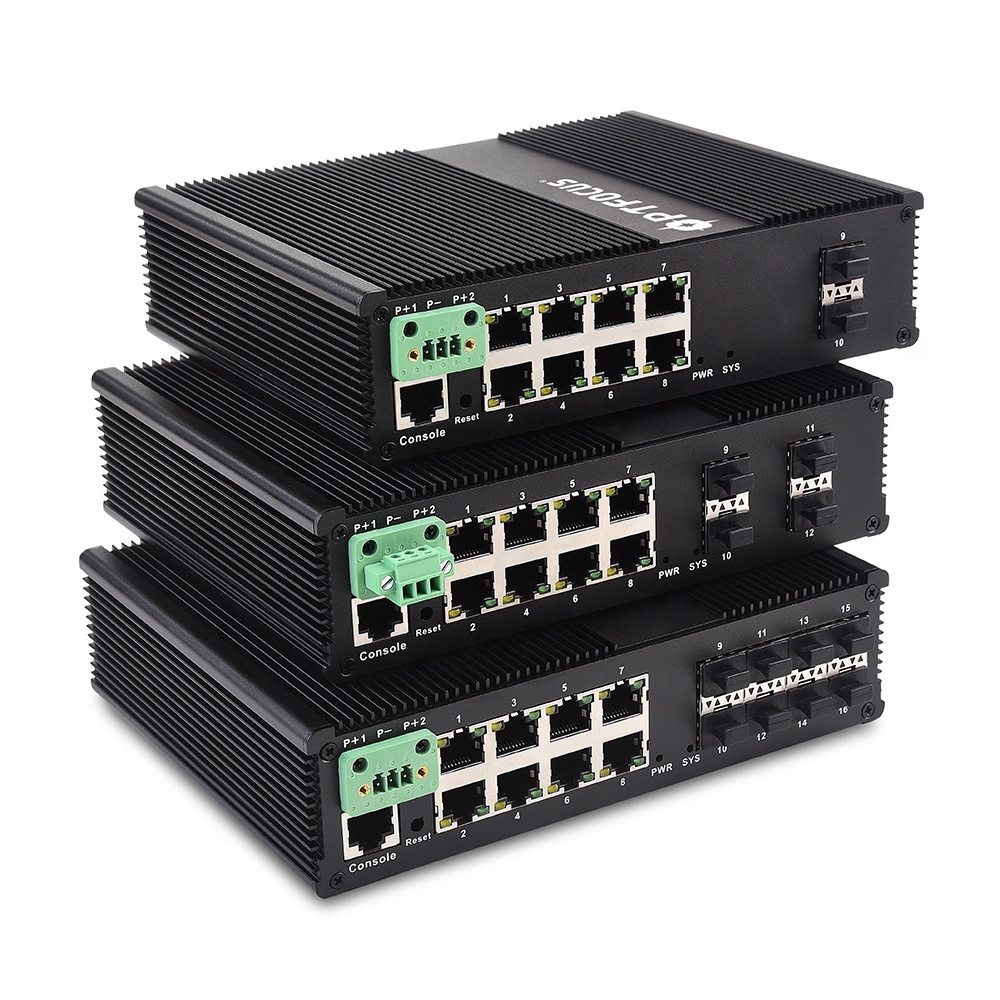 DC12V ~ DC48V вход POE питания промышленного 8-канальный Full Gigabit переключатели для системы солнечной энергии или транспортного средства