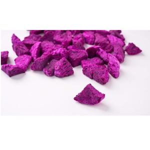 Friandise croustillante polyvalente pour smoothies, desserts, pâtisseries, emballage en vrac, goût sucré, 100% naturel, fruit du dragon rouge lyophilisé - Product Image 1