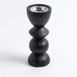 Quemador de Incienso de Metal Acanalado para Bakhoor, Soporte de Fragancia Árabe Oud, Decoración de Lujo para Mesa de Boda y Ramadán, Venta al por Mayor para Exportación - Product Image 3