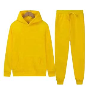 Pantalon de sport à capuche unisexe de haute qualité imprimé 100% coton respirant long pantalon de survêtement décontracté style sport pour la saison d'automne - Product Image 5