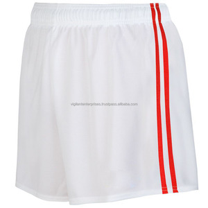 Short en polyester noir uni avec design tricoté par sublimation Logo personnalisé Service OEM pour hommes femmes Genre - Product Image 2