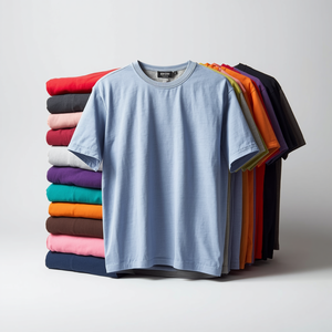 เสื้อยืดโอเวอร์ไซส์ทรงบ็อกซี่สำหรับผู้ชาย ผ้าฝ้ายทรงหลวม สไตล์สตรีทแวร์ จำหน่ายจำนวนมาก พร้อมบริการ OEM ODM ปรับแต่งได้ - Product Image 1