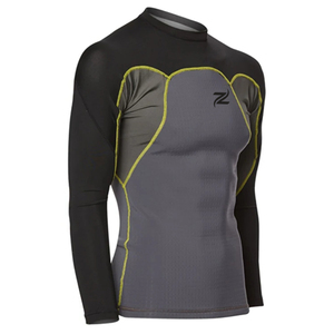 High Quality Solid Colors Custom Design Rash Guard Wholesale Rash Guards For Men In Wholesale - Product Image 3