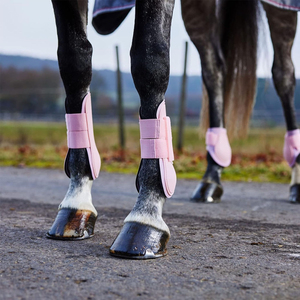 Bottes de protection antichoc en nylon personnalisables pour chevaux, modèle de protection des tendons, vente en gros à prix réduit - Product Image 4