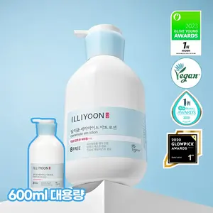 ILLIYOON 600mL Ceramide Ato <b>Face</b> Cream & Lotion High Quality Product - Product Image 1