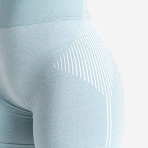 Women's High Waist Breathable Gym Shorts for Summer Sports Yoga Running Workout Training with Pocket Board Shorts Pattern - Product Image 2