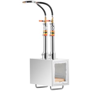 Fornace Portatile a Propano a 2 Bruciatori, Fornace a Gas per Ferratura 2600 Fahrenheit, Strumento di Grande Capacità per la Fabbricazione di Coltelli, Forni Industriali - Product Image 1