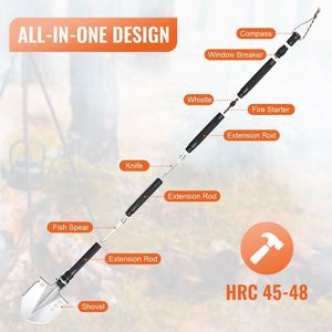 Pala Pieghevole Multifunzione per Escursionismo e Sopravvivenza all'Aperto, Ideale per Campeggio e Avventure nella Natura - Product Image 4