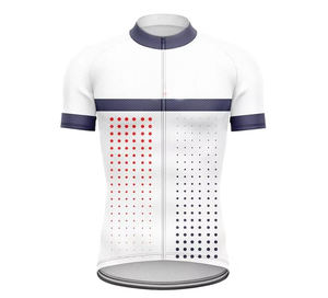 Ensemble maillot et short de cyclisme grande taille, tissu respirant à séchage rapide, ensemble de vêtements de cyclisme surdimensionnés personnalisés par sublimation, tenue d'été - Product Image 2
