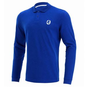 Camiseta Deportiva de Rugby Azul Rey de Manga Larga para Hombre, Uniforme de Equipo, Ropa para Entrenamiento y Partido, Ropa Deportiva para Actividades al Aire Libre - Product Image 1
