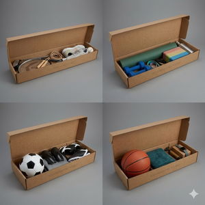 Eco-Friendly Rigid Exhibition <b>Packaging</b> Box <b>Biodegradable</b> Recycled Materials Corrugated Carton Custom Size/Color/Logo - Product Image 4