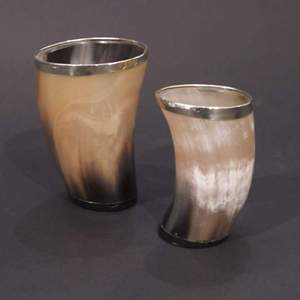 Natural Horn Shot Glass <b>Vodka</b> Glass Tequila Glass <b>Mini</b> Glasses Buffalo Horn Made Viking Style Drinking Horn Cups Wholesale Price - Product Image 2