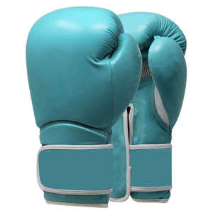 Offre Spéciale Gants de boxe en cuir PU personnalisés Équipement d'entraînement Fabriqué au Pakistan avec fermeture Velcro - Product Image 3
