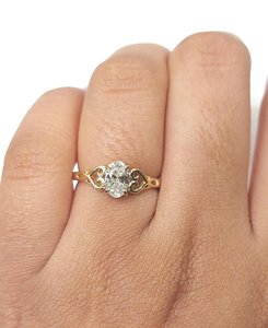 แหวนหมั้นเพชรทรงรี 2 กะรัต เพชรเพาะเลี้ยง ทองคำแท้ 14K 10K สำหรับผู้หญิง พร้อมใบรับรอง IGI เครื่องประดับเพชรแบบสั่งทำ - Product Image 1