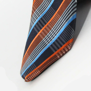 เนคไทผ้าแจ็คการ์ดโพลีเอสเตอร์สีสันสดใสสำหรับผู้ชาย ยี่ห้อ OEM ปากีสถาน ของใหม่จากโรงงาน ขายส่ง รับสั่งพิมพ์ลายตามต้องการ เนคไทผ้าทอแบบยาวสำหรับชุดสูท ปรับแต่งได้ - Product Image 6