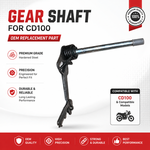 Eje de Transmisión para Motocicleta CD100, Pieza de Repuesto OEM de Alto Rendimiento - Product Image 2