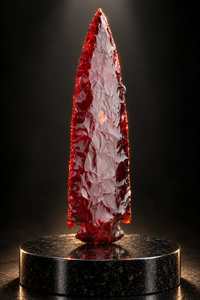 Wholesale Red Obsidian Stone Arrowhead Red Obsidian Arrowhead Handmade Gemstone Stone Collectible - Product Image 2