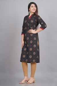 Salwar Kameez pour femmes, en coton à imprimé floral numérique, respirant, écologique, lavable, ODM, vêtements ethniques indiens, pour festivals et occasions décontractées - Product Image 4