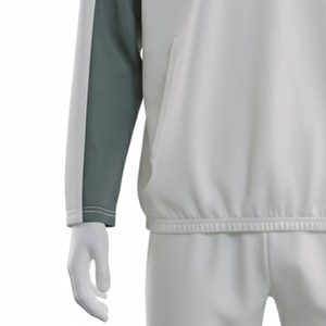 Haut de sport QZ de haute qualité, 96% polyester, 4% élasthanne, 220 g/m², avec élastique au bas. - Product Image 4