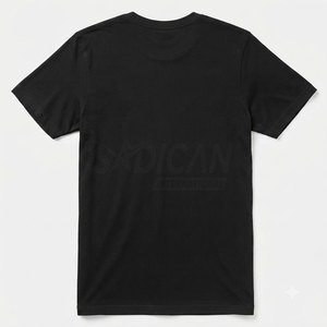 Comfortable Casual Men's <b>Rhinestone</b> T-Shirt 100% Cotton Solid Pattern Quick Dry Breathable Lightweight <b>Fabric</b> - Product Image 2
