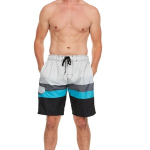 กางเกงขาสั้นตาข่ายซับลิเมชั่นแบบแข็ง ดีไซน์ OEM จากผู้ผลิต สำหรับผู้ชาย สั่งทำได้ เป็นมิตรกับสิ่งแวดล้อม แห้งเร็ว เหมาะสำหรับว่ายน้ำ - Product Image 5