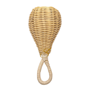 Sonajeros de Ratán Tejido, Juguetes Educativos para Niños, Móvil para Cuna, Campana de Mano, Accesorios para Bebés, Juguete Sensorial Infantil - Product Image 4