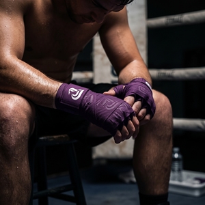 ผ้าพันมือ Dumela Cotton แบบสั่งทำพิเศษ สำหรับมวยไทย MMA คิกบ็อกซิ่ง ฝึกซ้อมต่อสู้ ขนาด L - Product Image 5