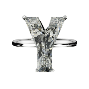 Diamante Sintético de Laboratorio HPHT CVD con Corte en Forma de Y, DEF VVS VS1 1CT, Certificado IGI GIA, Piedra de Joyería Suelta - Product Image 1