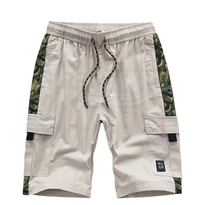Pantalones Cortos de Golf Casuales para Hombre, 100% Algodón Tejido, Cintura Media, Transpirables, de Secado Rápido, Elásticos, Cómodos y Elegantes, Servicio OEM - Product Image 1