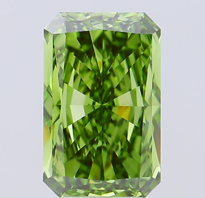 Diamante CVD Cultivado en Laboratorio con Certificación IGI, Corte Radiante de 3.50 CT, Color Verde Intenso Fantasía, Claridad VVS1, LG 659462021, ROYAL GEMS PARA JOYERÍA - Product Image 4