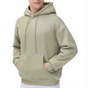 Sudadera con Capucha para Hombre, de Secado Rápido, Transpirable, Ecológica, Informal, con Pedrería, Mezcla de Algodón y Poliéster/Felpa, Hakim Sports - Product Image 2
