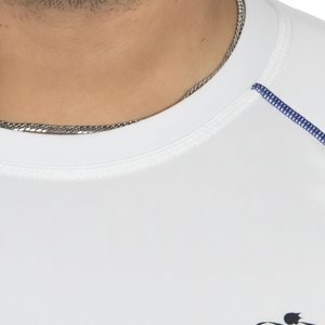 เสื้อแรชการ์ดผู้ชาย ผ้าบางเบา ระบายอากาศได้ดี แห้งเร็ว ป้องกันแบคทีเรีย เป็นมิตรต่อสิ่งแวดล้อม เหมาะสำหรับกีฬาและกิจกรรมกลางแจ้ง - Product Image 6