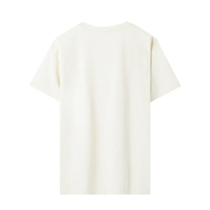 เสื้อยืดคอกลมถักทรงหลวมสไตล์ลำลอง น้ำหนัก 180 กรัม ผ้าฝ้าย 100% ระบายอากาศได้ดี แห้งเร็ว รับออกแบบโลโก้ แขนสั้น สไตล์วิทยาลัย - Product Image 4