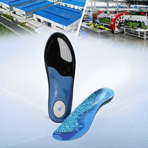 Semelles orthopédiques en gros OEM ODM, usine Vietnam Chine, sur mesure, avec soutien de la voûte plantaire et talonnette profonde, pour fasciite plantaire et douleurs lombaires - Product Image 1