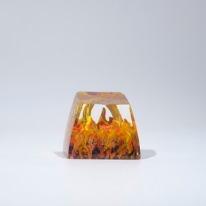 <b>Keycaps</b> Mystical Anime, Custom <b>Artisan</b> <b>Keycaps</b>, <b>Keycaps</b> Anime Cute, Green <b>Keycaps</b>, <b>Keycaps</b> Set, <b>Keycaps</b> Resin - Product Image 3