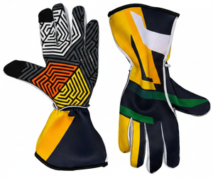 Guantes de Carreras de Karting Personalizados con Logotipo, Duraderos, Cómodos, Antideslizantes, Transpirables, Ligeros, de Dedo Completo, para Deportes al Aire Libre - Product Image 1