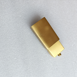 Boîte à allumettes de luxe en laiton fait main avec tiroir coulissant pour une décoration intérieure moderne - Product Image 3