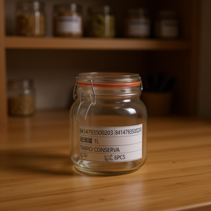 Pot en verre de 1L Tarro Conserva pour le stockage de bouteilles et de bocaux - Product Image 2