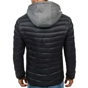 Veste matelassée pour homme, très vendue, de qualité supérieure, chaude et confortable pour l'hiver, vente en gros, logo personnalisé, doublure en sherpa - Product Image 2