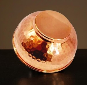 Tazón Redondo de Cobre Sólido de Diseño Antiguo, Tazón para Servir Comida de Cobre de la Mejor Calidad, Tazón para Cena de Cobre Puro, Tamaño Personalizado - Product Image 5
