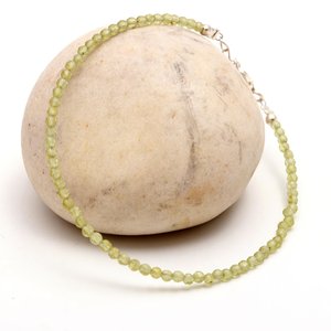 Natural Peridot Faceted Round Gemstone <b>Beaded</b> <b>Bracelet</b> 2MM Handmade Dainty Peridot Stone <b>Bracelet</b> for Women and <b>Men</b> Wholesale - Product Image 1
