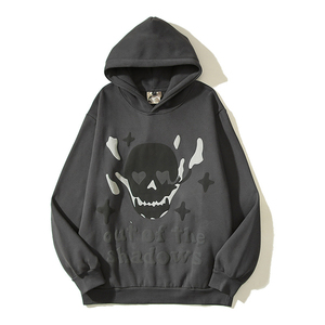 Sudadera con Capucha Extra Grande True Love con Cierre de Cremallera, Unisex, Informal, Negra, de Forro Polar, de Secado Rápido, 100% Algodón, Corte Regular - Product Image 4