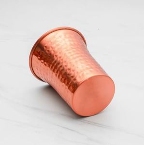 Vaso de Cobre Clásico de Doble Pared con Diseño de Cascada - Gran Capacidad y Portátil para un Uso en la Cocina más Saludable - Product Image 6