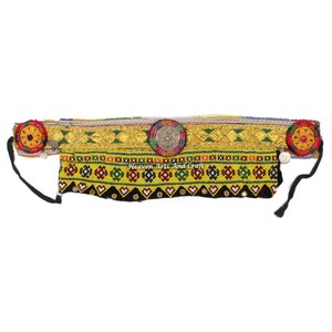 Vintage Belt Belly Dance Bead Afghani Traditional Waist Belt Kuchi Tribal BB058A <b>Old</b> Banjara Real Vintage Handmade Beaded Belts - Product Image 1