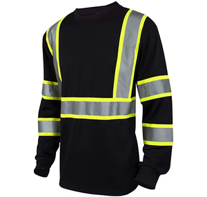 Camisa de Seguridad de Manga Larga con Nuevo Diseño Más Vendida, Venta en Línea, Venta Directa de Fábrica, Precio Económico, Camisa Visible para Hombre - Product Image 5
