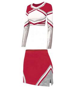 Uniformes de pom-pom girls imprimés pour femmes et filles, uniformes de danse, ensembles de cheerleading les plus populaires, en vente, fabriqués au Pakistan - Product Image 5