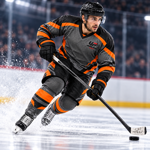 Uniforme de Hockey sobre Hielo Avanzado con Mangas Largas Flexibles, Cuello Reforzado y Construcción Cómoda para Patinaje Activo - Product Image 5