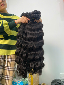 Extensions de cheveux humains lisses, envoi express, lots et fermeture, packs de cheveux à tisser gratuits - Product Image 6