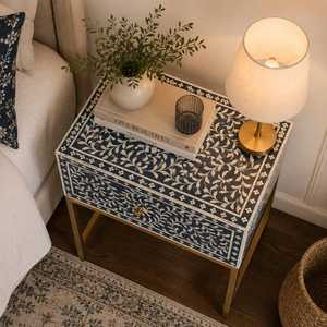 Handmade Bone Inlay Coffee Table Luxury Living Room Furniture - Product Image 6